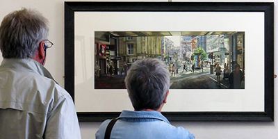 Visiting Stockport Art Gallery